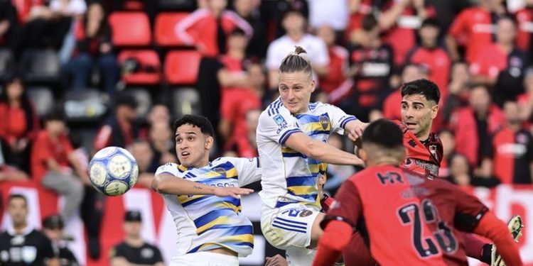 Newell’s y Boca empataron 2-2 en Rosario