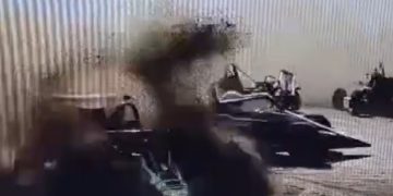 Violento choque en el autódromo de Carhué: los dos pilotos terminaron heridos