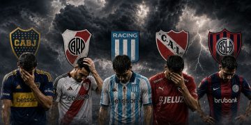 Así fue el preocupante arranque de River, Boca, Racing y San Lorenzo en el Torneo Clausura 2026