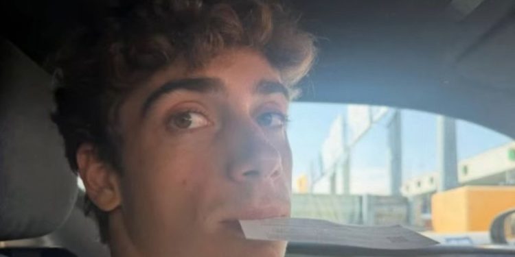 «Ni la matera dejaron»: la bronca de Franco Colapinto por el robo que sufrió en Italia