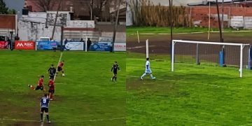 Golazo récord en el fútbol argentino: un jugador convirtió a los tres segundos del partido