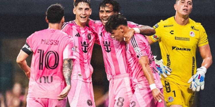 Con doblete y asistencia de Lionel Messi, Inter Miami venció a San Luis por la Leagues Cup 2026