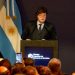 Milei hizo una fuerte defensa del modelo económico y atacó a «empresarios prebendarios»