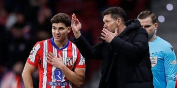 Simeone habló sobre Julián Álvarez y fue contundente: por qué no jugará en Atlético de Madrid