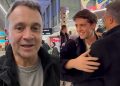 Sergio Lapegüe despidió a su hijo Franco, que viajó a cumplir su sueño: «Encarás tu máximo desafío»