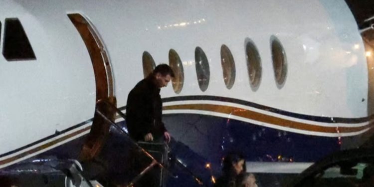 Lionel Messi dejó la Argentina y regresó a Estados Unidos tras despedir a su papá