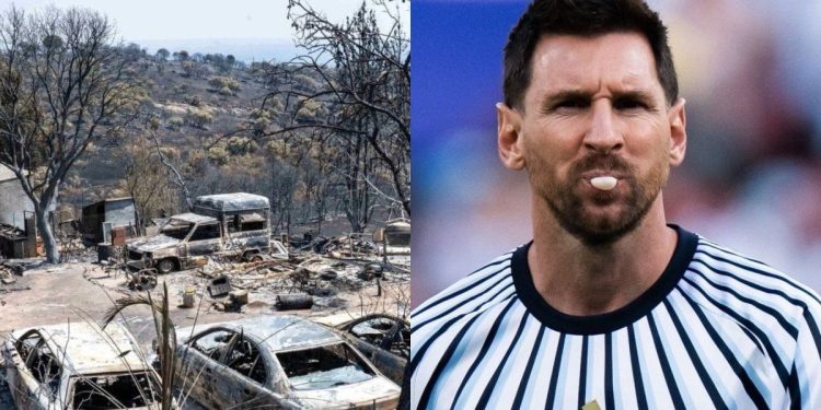 El enorme gesto de Lionel Messi para ayudar a Madrid tras los incendios en Sierra Oeste