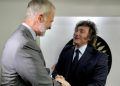 Antes de la asunción en Colombia, Milei se reunió con Felipe VI y Abelardo de la Espriella
