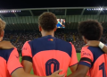 El Barcelona homenajeó a Jorge Messi antes de su partido: emotivo minuto de silencio y brazaletes negros