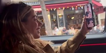 Tini Stoessel compartió un tierno video donde se ve un adelanto de su vestido de novia: mirá
