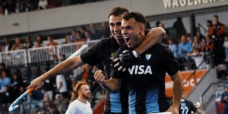 Mundial de Hockey: Los Leones derrotaron a Inglaterra y quieren ser semifinalistas
