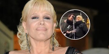 Valeria Lynch sorprendió en plena calle Corrientes al cantar un clásico de Attaque 77