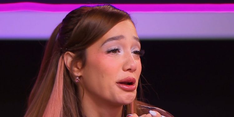 Ángela Torres no pudo contener las lágrimas en Popstars al escuchar una canción de Fito Páez
