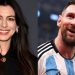 Anne Hathaway reveló una insólita anécdota con Lionel Messi: «Se hicieron mejores amigos»