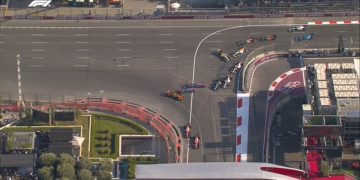 Franco Colapinto chocó a Gasly y quedaron afuera del GP de Azerbaiyán