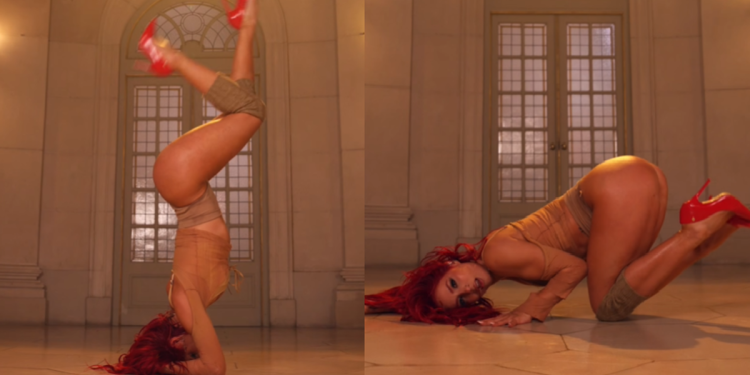¿Qué le pasaba?: Flor Vigna sorprendió con un video de cabeza y tirándose aceite de cocina encima