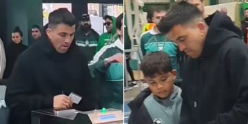 Marcos «Huevo» Acuña sorprendió a los hinchas de Ferro tras participar de las elecciones en el club