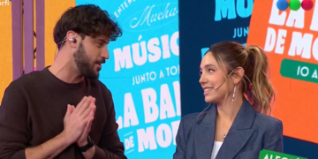 Sofi Martínez condujo La Peña de Morfi junto a su ex, Diego Leuco, y se pelearon al aire: «Estoy muy nerviosa»