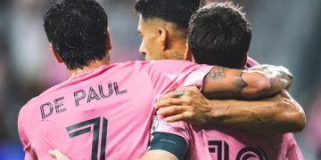 Con gol de Lionel Messi y asistencia de Rodrigo De Paul, Inter Miami empató 2-2 con San Diego