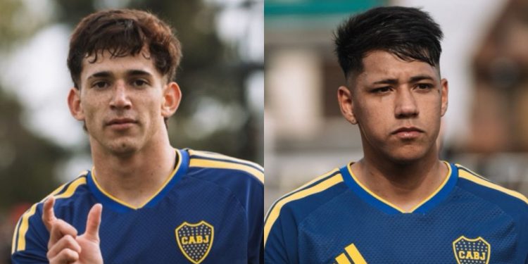 Quiénes son Lautaro Mendieta y Rodrigo Bacidalupe, los dos juveniles que Boca llevó a Primera