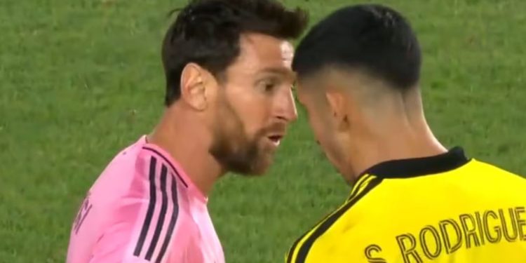 El fuerte cruce de Lionel Messi con Santiago Rodríguez que reavivó una historia de 2023