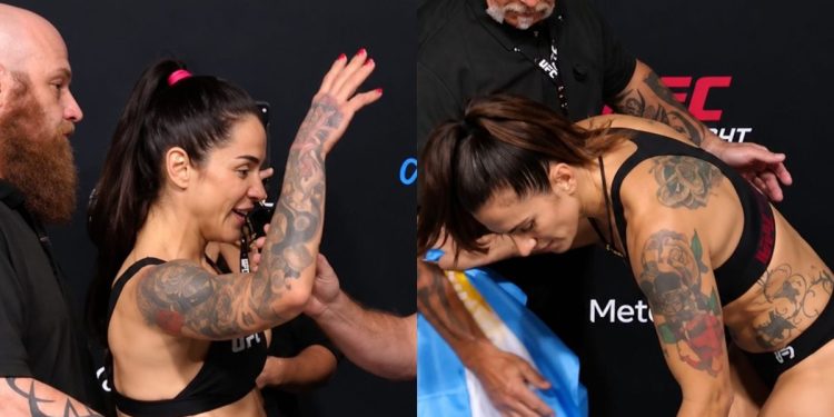 Preservativos y dólares: Ailín Pérez y Norma Dumont protagonizaron un tenso cruce antes de UFC