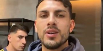 El saludo de Leandro Paredes que se volvió viral por la insólita reacción de Miguel Merentiel