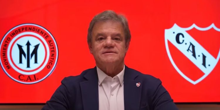 Quique Sacco confirmó su candidatura a presidente de Independiente: «Llegó el momento»