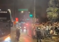 Apedrearon el micro de Boca cuando llegaba al Morumbí