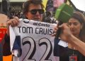 Tom Cruise recibió la camiseta de Gimnasia de La Plata y su inesperada reacción se volvió viral