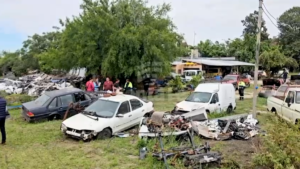 La Policía detuvo a tres personas por robar fibra óptica