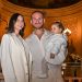 El bautismo de Alaia, la hija de Alexis Mac Allister: las fotos y quiénes fueron los padrinos
