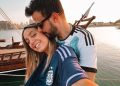 ¿Reconciliados? Diego Leuco y Sofi Martínez fueron vistos juntos en un aeropuerto