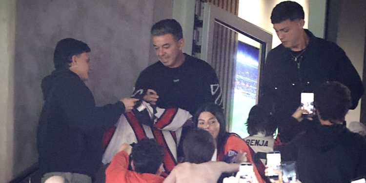 Marcelo Gallardo volvió a River y paralizó a todos en el clásico contra Racing