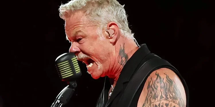 «No estamos aquí para dar mier…»: la tajante frase de James Hetfield en el show de Metallica