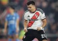 Marcos Acuña convirtió en River, cumplió una insólita promesa y sufrió la chicana del Dibu Martínez