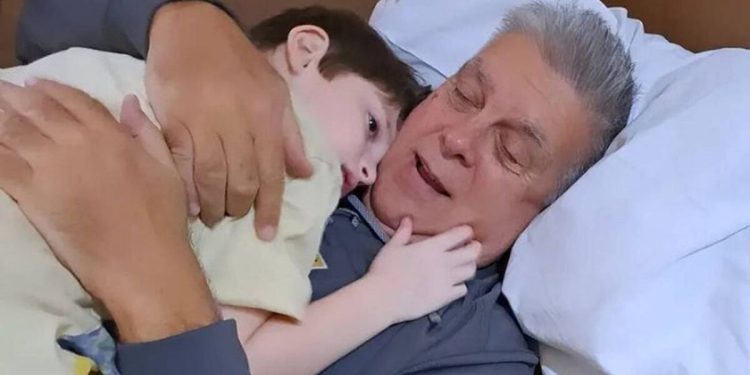 Luis Ventura celebró el alta de su hijo Antoñito y compartió su felicidad: «Ya está en su casa»