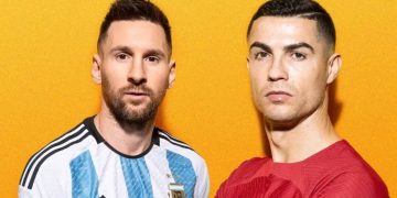 «Cara y cruz»: la tapa de un diario reflejó los finales de Messi y Cristiano con sus selecciones