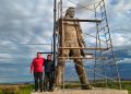 Una imponente escultura rendirá homenaje a Ricardo Iorio a tres años de su fallecimiento