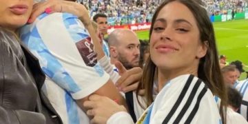 Asi fue la llegada de Tini Stoessel al Monumental para la despedida de Lionel Messi